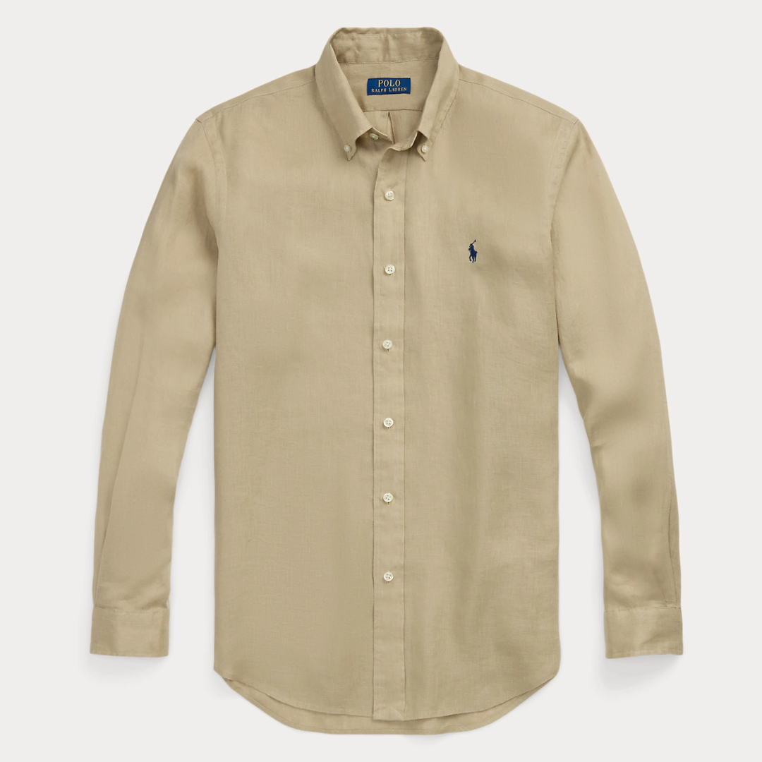 Camisa clásica RL de lino