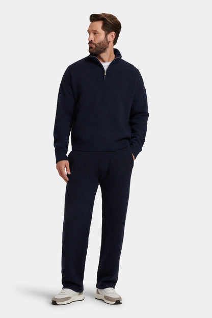 THE SAVONA QUARTER ZIP SWEATER
