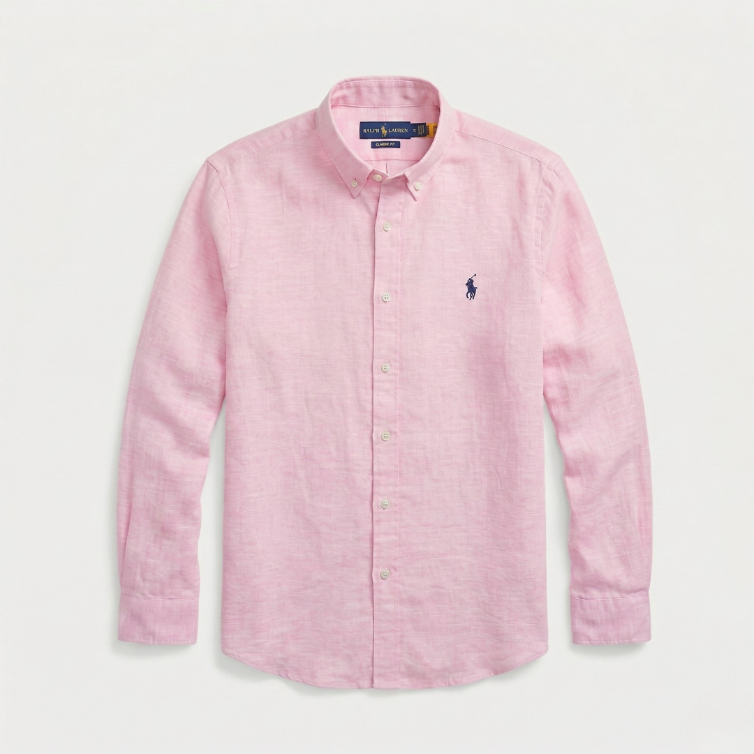 Camisa clásica RL de lino