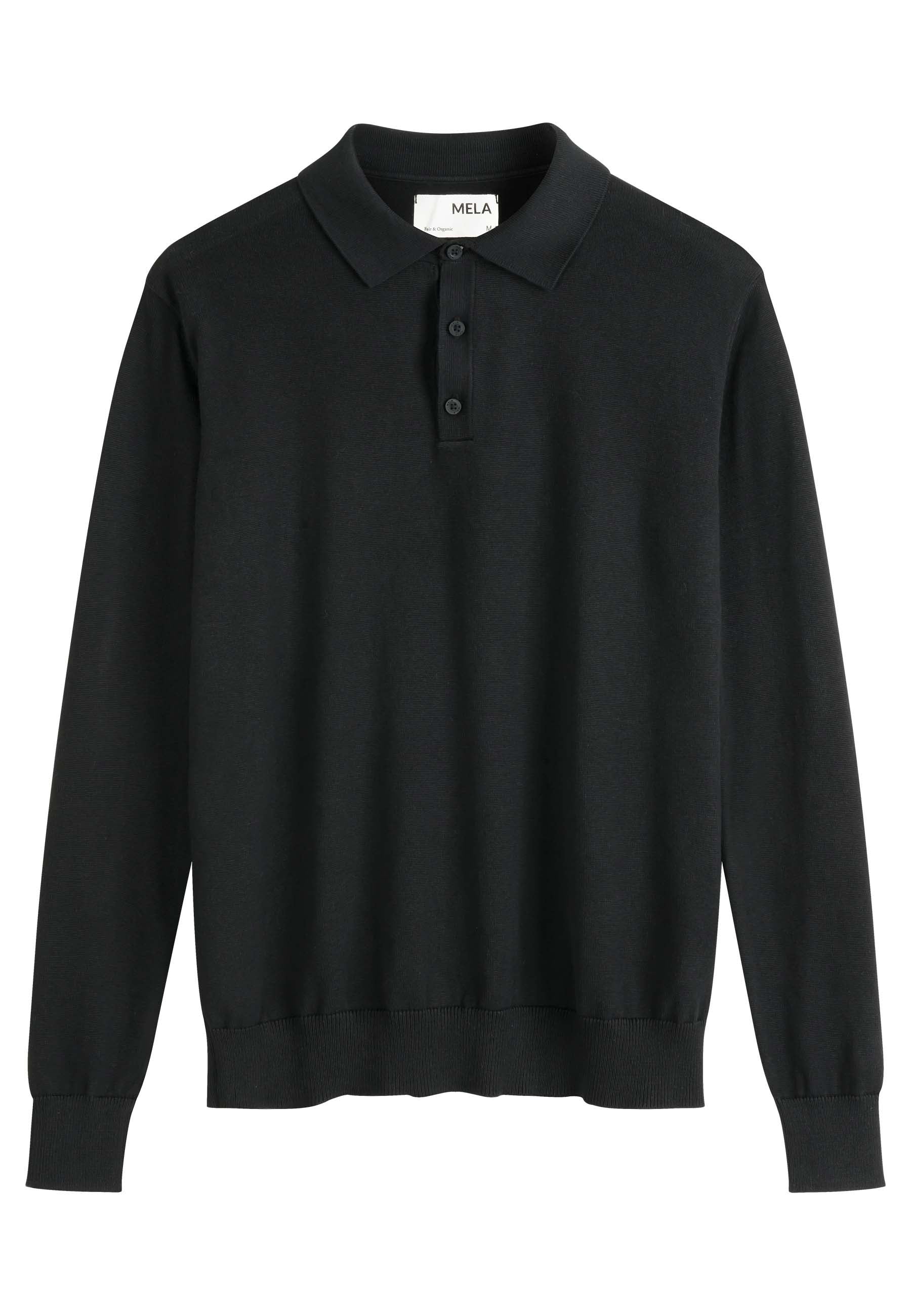 Langarm Strick Poloshirt Style HARISH