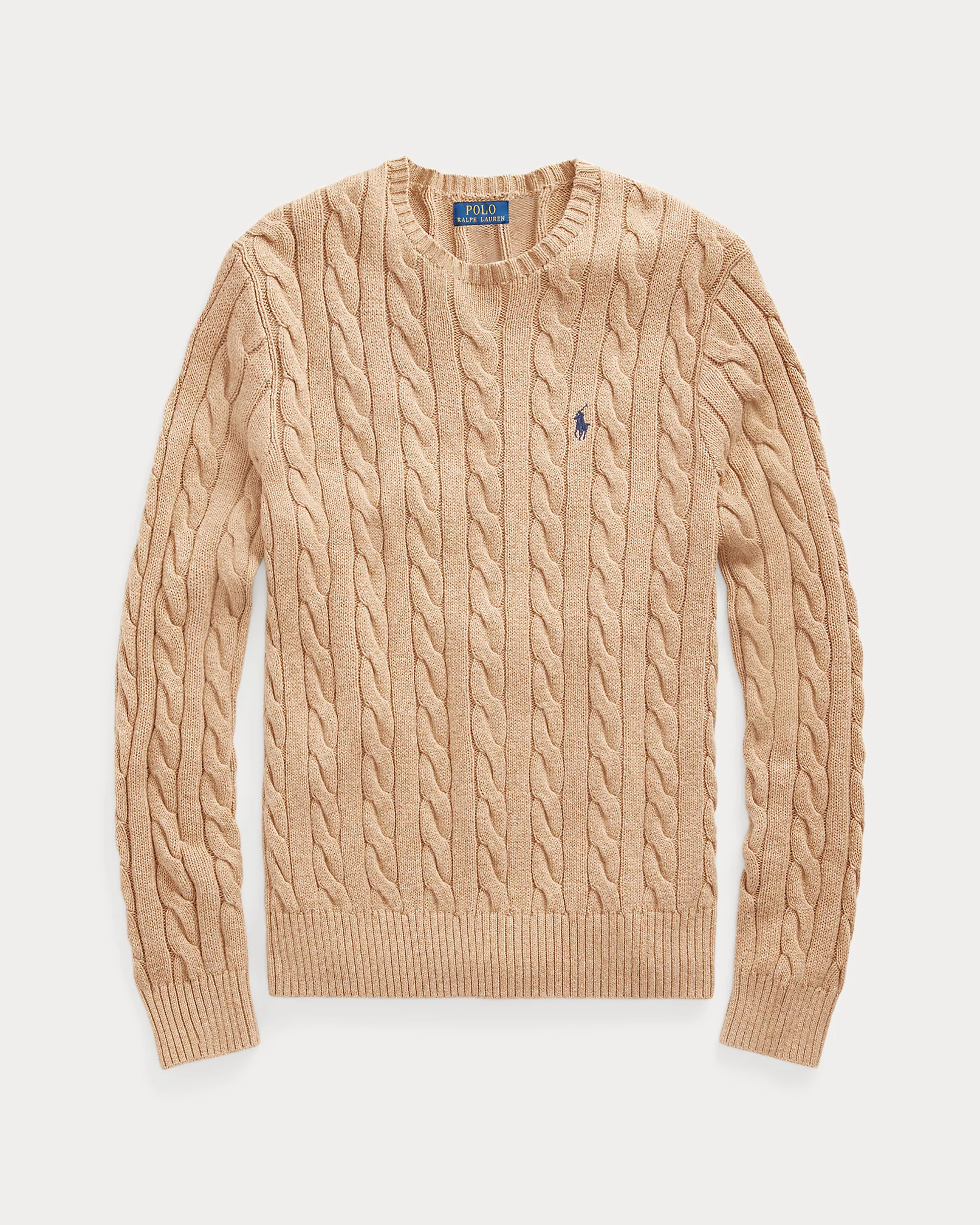 Classic RL Cable-Knit Cotton Jumper