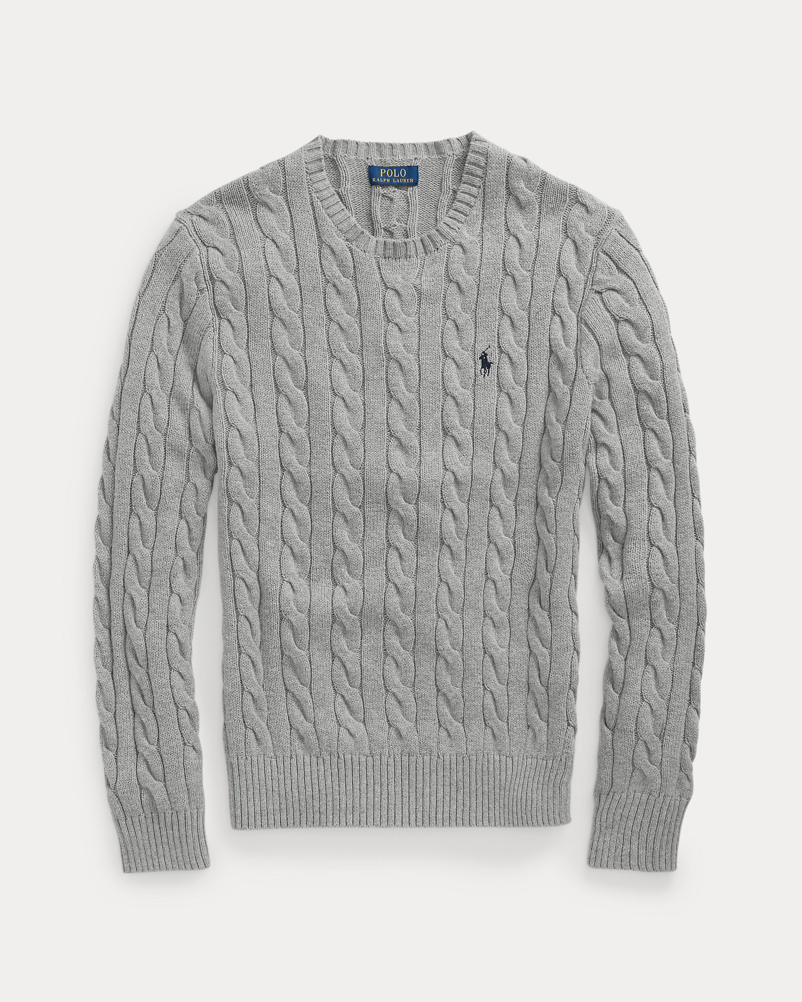 Classic RL Cable-Knit Cotton Jumper